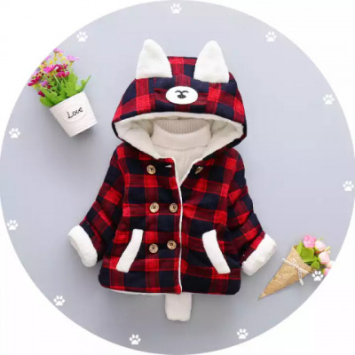 Jacheta pentru fetite, imblanita cu polar - Teddy (Marime Disponibila: 4 ani) foto