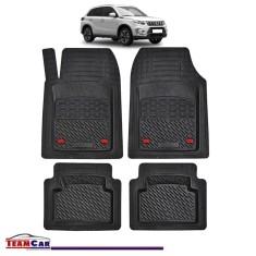 Covorase Auto TeamCar&reg; Tip Tavita Compatibile Suzuki Vitara III (2005&ndash;2015) Negru Material Rezistent