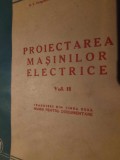 PROIECTAREA MASINILOR ELECTRICE,1953,Trad.din L.Rusa-numai pt.Documentare-