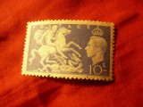 Timbru Marea Britanie - Regele George VI 1951 , val. 10sh