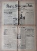 Ziar Poșta Tăranului, 31 Decembrie 1944, Revelion, Anii de Război - Ziar Vechi de Colecție