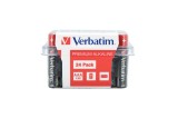 BATERIE VERBATIM AAA (R3), 1.5V alcalina, 24 buc., &quot;49504&quot; (timbru verde 0.48 lei)