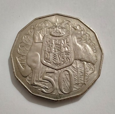 Australia - 50 Cents 1980 foto