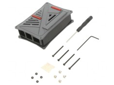 Carcasă ABS Grafit pentru Raspberry Pi 4 B 70mm
