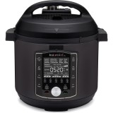 Multicooker Instant Pot Pro 6, 1200W, 11 programe, 28 presetari, Capacitate 6 litri, Capac detasabil, Negru