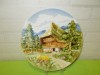 Farfurie decorativa 3D lucrata din MAJOLIKA SMF SCHRAMBERG Germany - PICTATA MANUAL , maiolica 2, Decorative