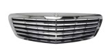 Grila radiator Mercedes Clasa S (W221) 09.2005-06.2009, crom/negru, 2218800083, 503105