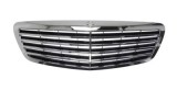 Grila radiator Mercedes Clasa S (W221) 09.2005-06.2009, crom/negru, 2218800083, 503105, Rapid