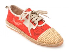 Pantofi GRYXX rosii, 1300350, din material textil