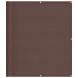 Cumpara ieftin Paravan de balcon, maro, 120x1000 cm, 100% poliester oxford