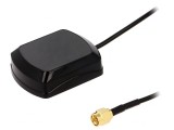 Antenă GPS 3dBi RHCP cu Magnet și Conector SMA