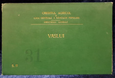 HARTA CAILOR DE COMUNICATII DIN JUDETUL VASLUI 1903 foto