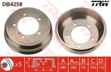 Tambur frana OPEL MOVANO autobasculanta (H9) (1999 - 2010) TRW DB4258