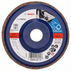 Disc de slefuire evantai X571, Best for Metal D=125mm G=120, drept - 3165140270793