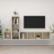 vidaXL Set dulap TV, 3 piese, stejar Sonoma, PAL