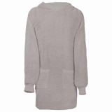 Cumpara ieftin Rochie de Noapte Gri l Bumbac