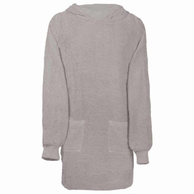 Rochie de Noapte Gri l Bumbac foto