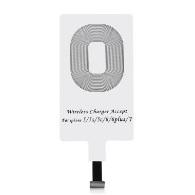 Receptor wireless Qi pentru Apple iPhone alb Choetech WP-IP-301WH foto