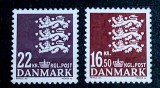 Cumpara ieftin Danemarca 2005 animale heraldice,leu,,steme, coroana , serie 2v. nestampilata, Nestampilat