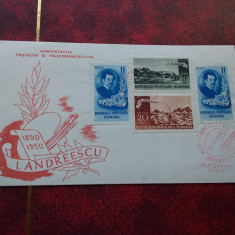 1950-Andreescu-Mi=1201-1204-FDC