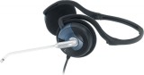 CASTI Genius, &quot;HS-300N&quot;, cu fir, standard, utilizare multimedia, call center, microfon pe brat, conectare prin Jack 3.5 mm x 2, negru, &quot;31710146100&quot;,