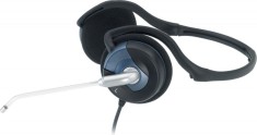 CASTI Genius, &amp;quot;HS-300N&amp;quot;, cu fir, standard, utilizare multimedia, call center, microfon pe brat, conectare prin Jack 3.5 mm x 2, negru, &amp;quot;31710146100&amp;quot;, foto