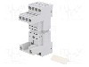 Stativ, {{Montare}}, pentru relee {{Serie releu}}, {{Numarul de pini}} pini, ABB - 1SVR405651R1000