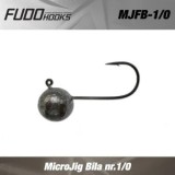 Micro Jig Fudo Bila nr.2 BN black nickel 0.5g 8buc/plic