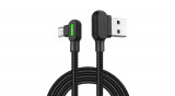 Mcdodo CA-5280 Cablu LED USB la micro USB, 3m (negru)