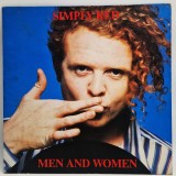 Simply Red &lrm;&ndash; Men And Women NM / VG+ vinil Lp disc Elektra Europa 1987 pop rock synth pop