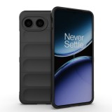 Husa antisoc pentru oneplus nord 4, margini striate, magic shield, black