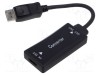 Adaptor GEMBIRD DisplayPort la HDMI 150mm negru 4K UHD