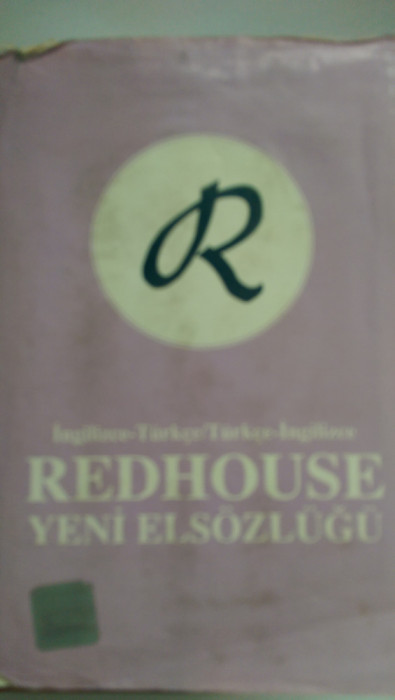 Dictionar englez-turc / turc - englez 2003 Redhouse yeni elsozlugu