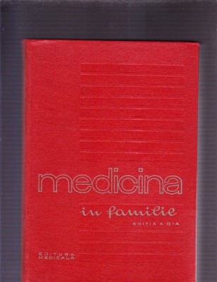 MEDICINA IN FAMILIE EDITIA A- 2 A foto