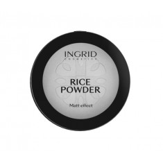 Pudra de fata translucenta Ingrid Rice Powder Matt Effect