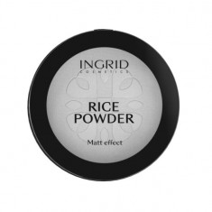 Pudra de fata translucenta Ingrid Rice Powder Matt Effect