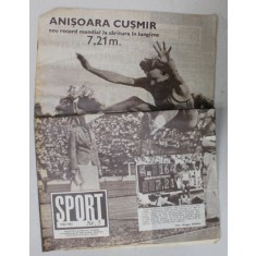 SPORT , REVISTA ILUSTRATA A CONSILIULUI NATIONAL PENTRU EDUCATIE FIZICA SI SPORT , NR. 5 , 1983