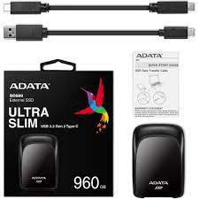 SSD extern ADATA SC680, 960GB Type-C, multiplatform foto