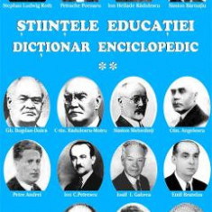 Stiintele educatiei- Dictionar enciclopedic vol. II