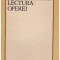 Mircea Anghelescu - Lectura operei - 129175