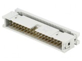 Conector IDC mufă tată 34 PIN pentru cablu bandă 1,27mm, CONNFLY