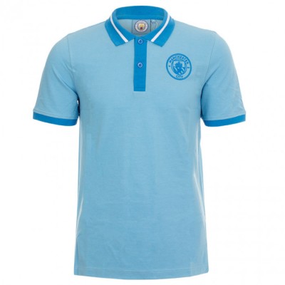 Manchester City tricou polo No1 Tee blue - S foto