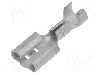 Terminal tip plat, pentru surub {{Orificiu pentru &amp;#351;urub}}, TE Connectivity - 1-160304-2