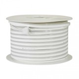 Furtun LED Neon Flex 220V Alb Cald 2800K, 8W/m, IP65, Taiere 1m, 120 LED/m, Flexibil, Decor Gradina Craciun