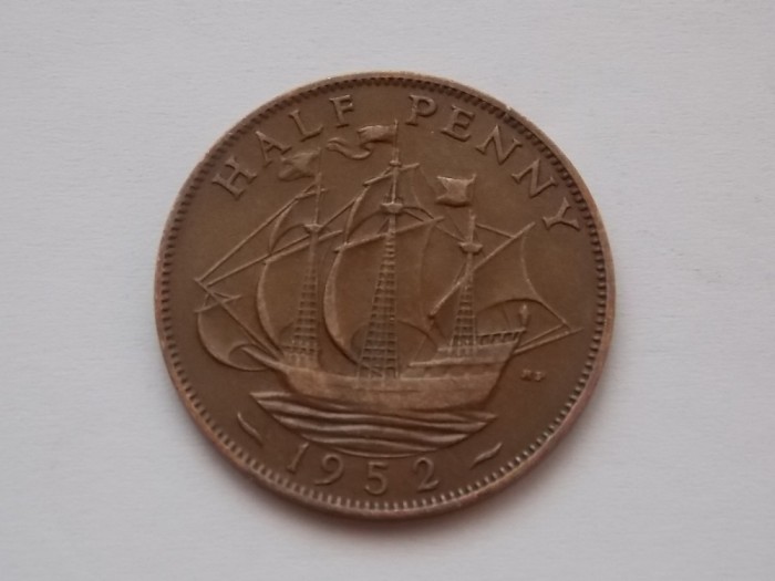 HALF PENNY 1952 GBR