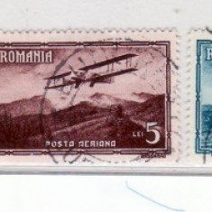 Romania 1931 Posta Aeriana - vederi stampilate