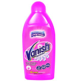 Solutie pentru Covoare VANISH Oxi Action Pink Fara Clor, Cantitate 450 ml, Vanish Detergent Covoare, Detergent Covoare si Carpete Vanish, Detergent Ma