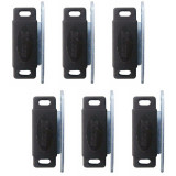 6 x Magnet pentru profil - Plase insecte (Maro)