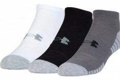 ?osete Under Armour HeatGear Tech No Show Socks 3-Pack 1312439-040 pentru Unisex foto