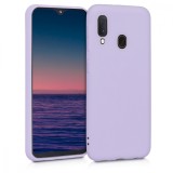 Husa pentru Samsung Galaxy A20e, Silicon, Mov, 48738.108, Carcasa